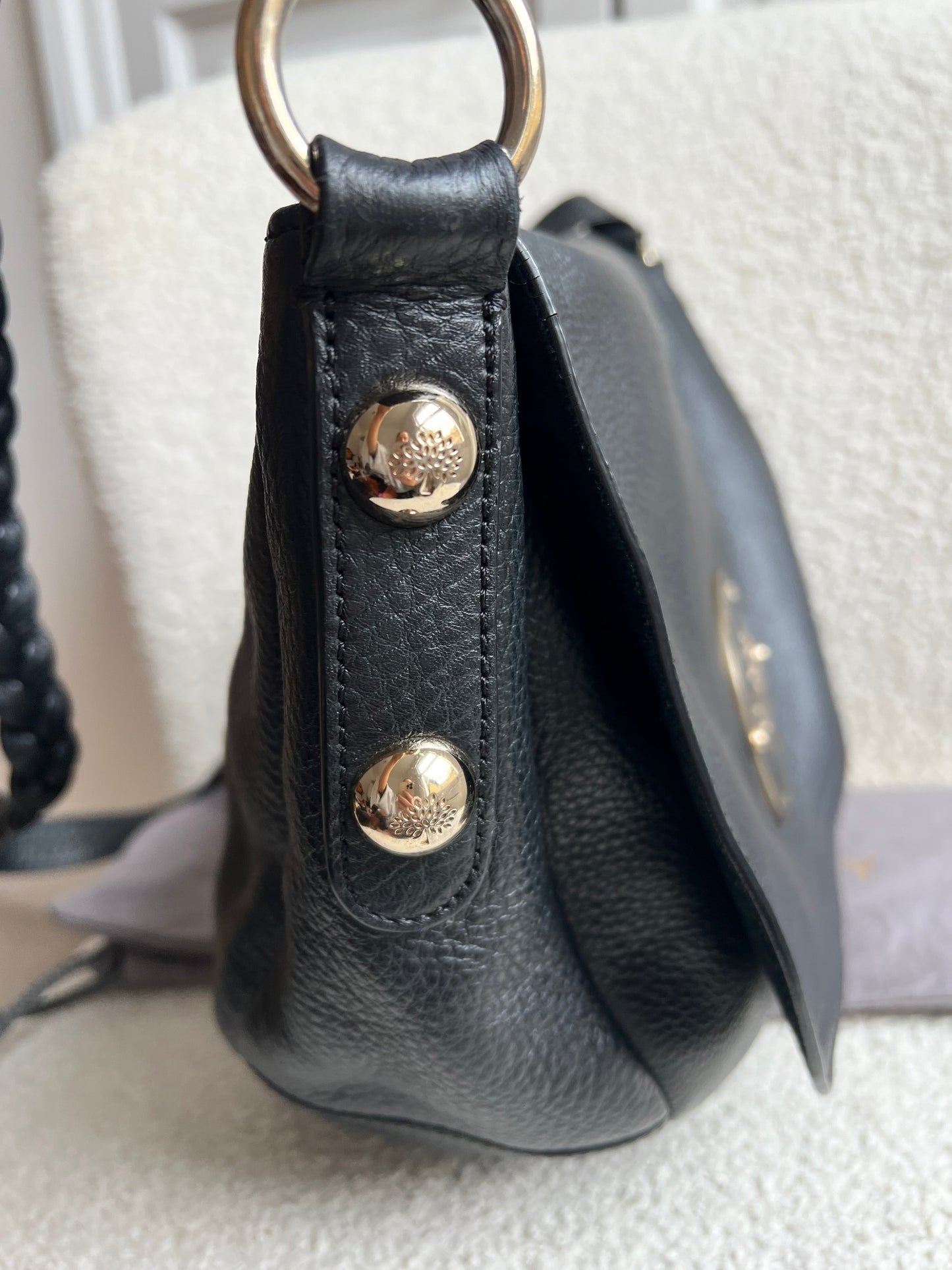 Mulberry Black Daria Satchel (RRP £795)