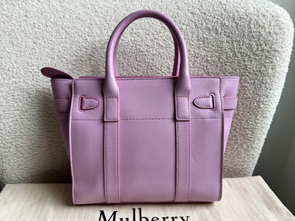Mulberry Lilac Mini Zipped Bayswater (RRP £1095)