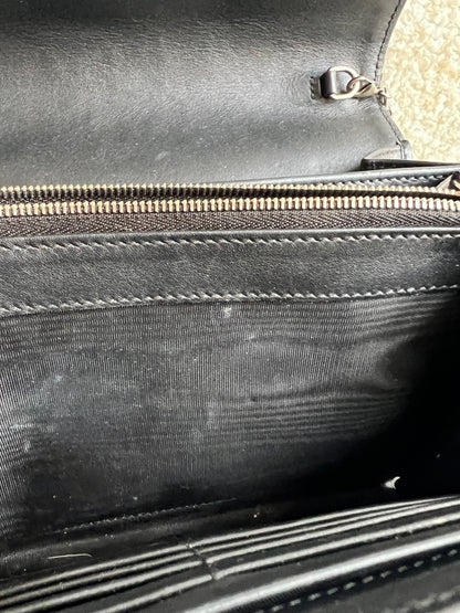 Gucci Black Velvet Dionysus Mini Chain Bag