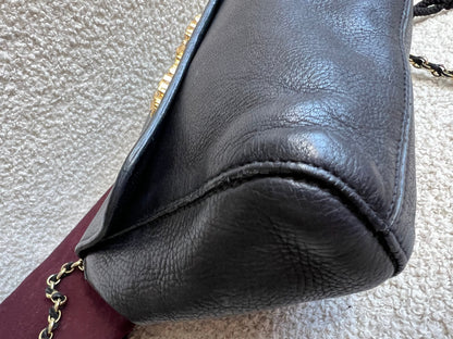 Mulberry Small Black Margaret Shoulder Bag with Small Purse
