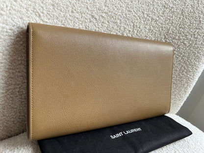 Yves Saint Laurent (YSL) Beige Belle de Jour Clutch