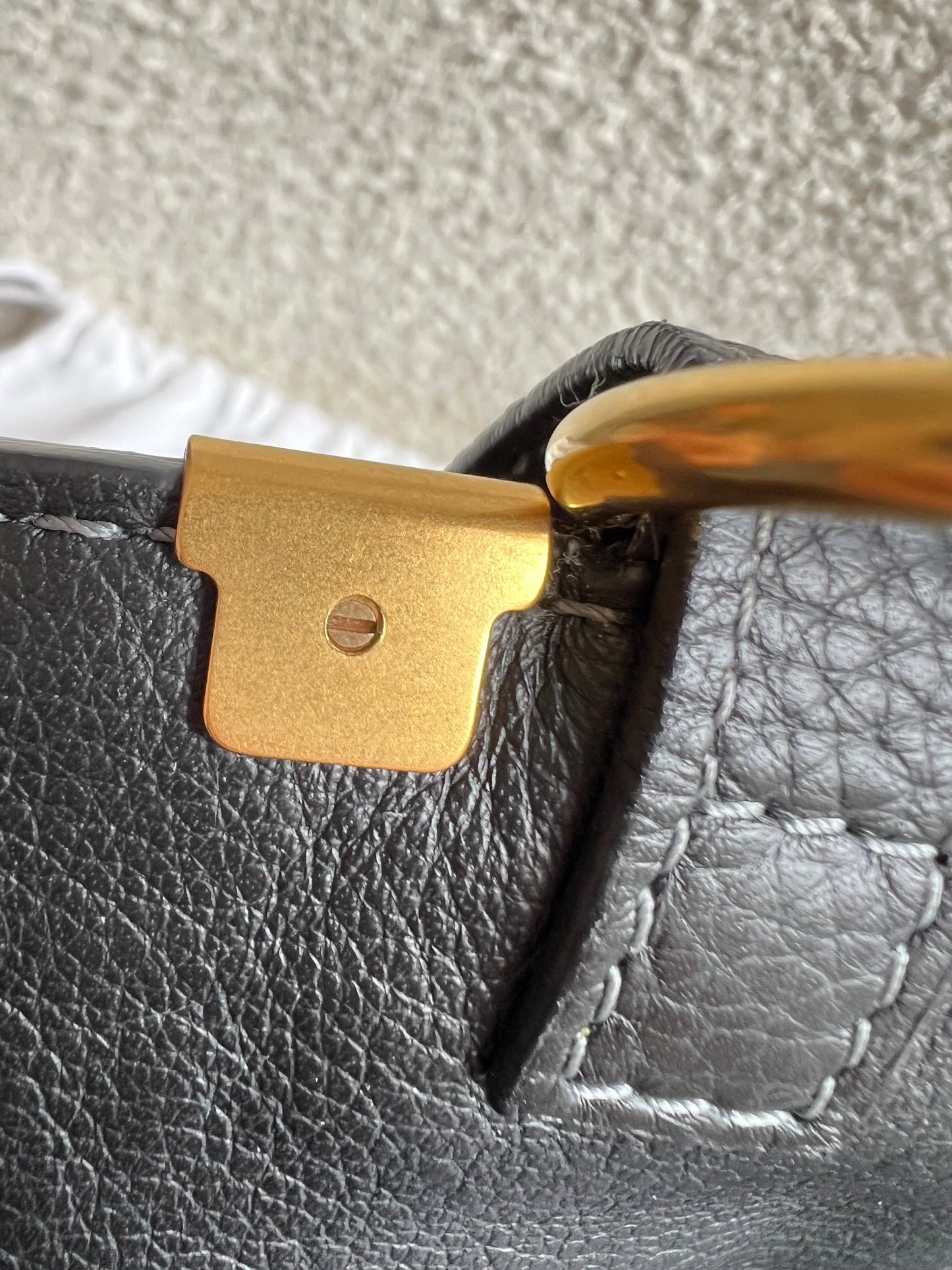 Chloe Black Mini Marcie Double Carry Bag