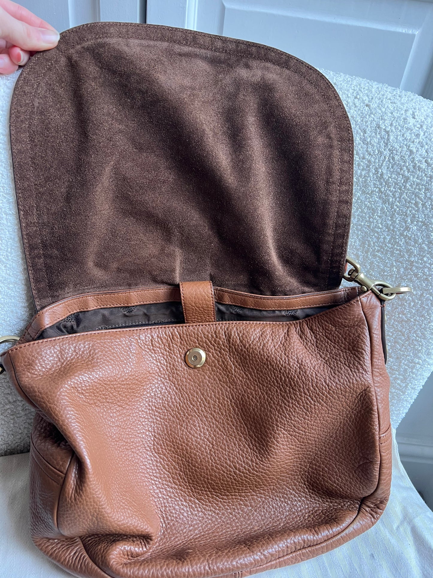 Mulberry Oak Large Effie Satchel
