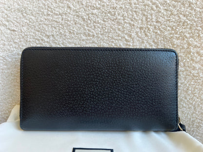 Gucci Black Animalier Wallet Zip Around (RRP £530)