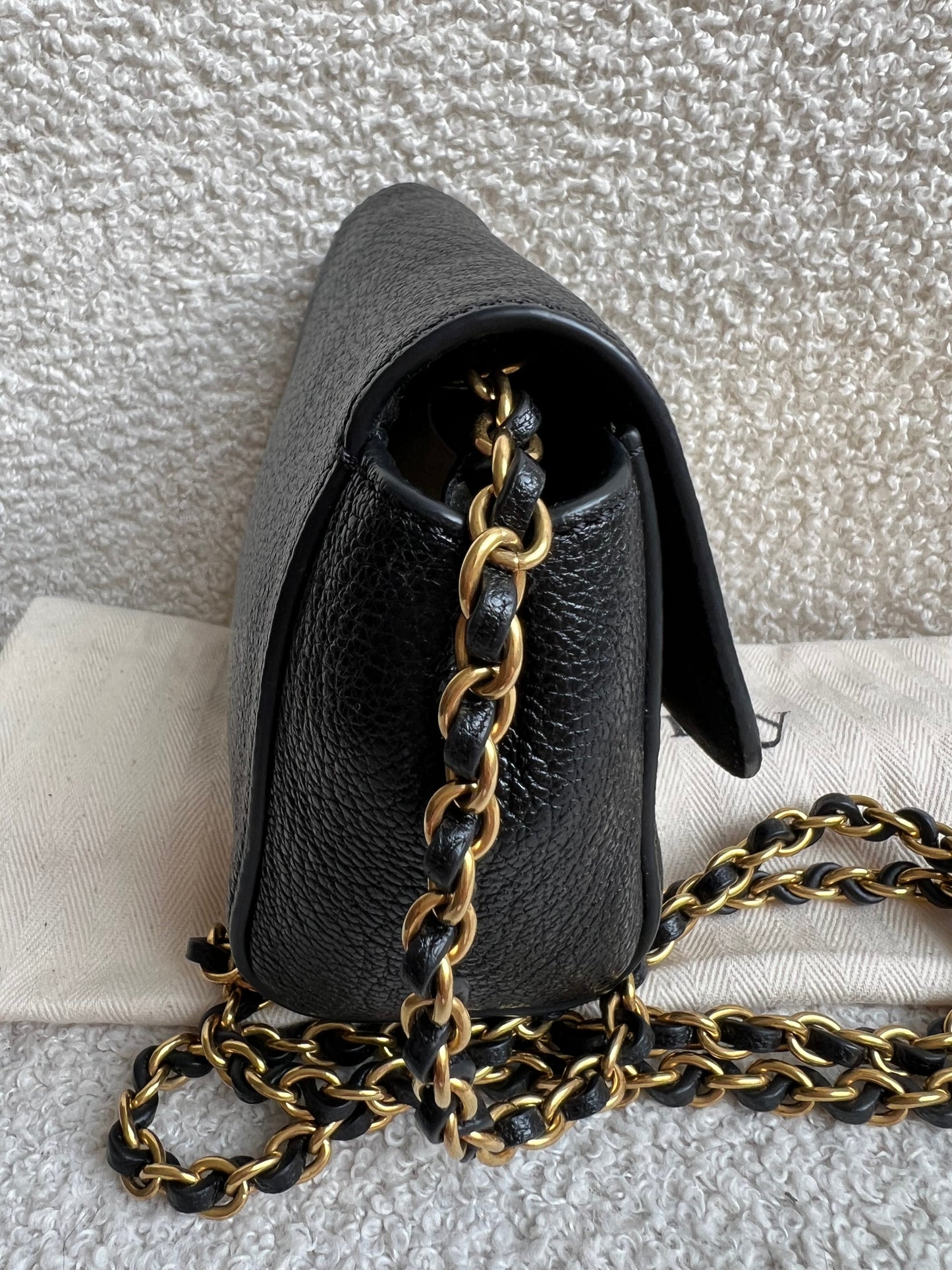 Mulberry Black Mini Lily with Gold Hardware (RRP £395)