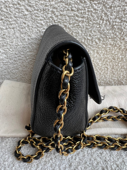 Mulberry Black Mini Lily with Gold Hardware (RRP £395)