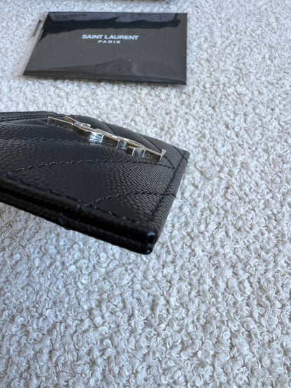 Yves Saint Laurent (YSL) Black Card Holder (RRP £260)