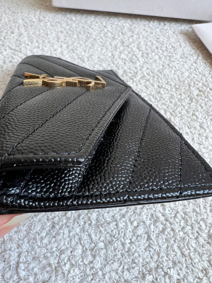 Yves Saint Laurent (YSL) Cassandre Matelasse Fragments Flap Card Case (RRP £355)
