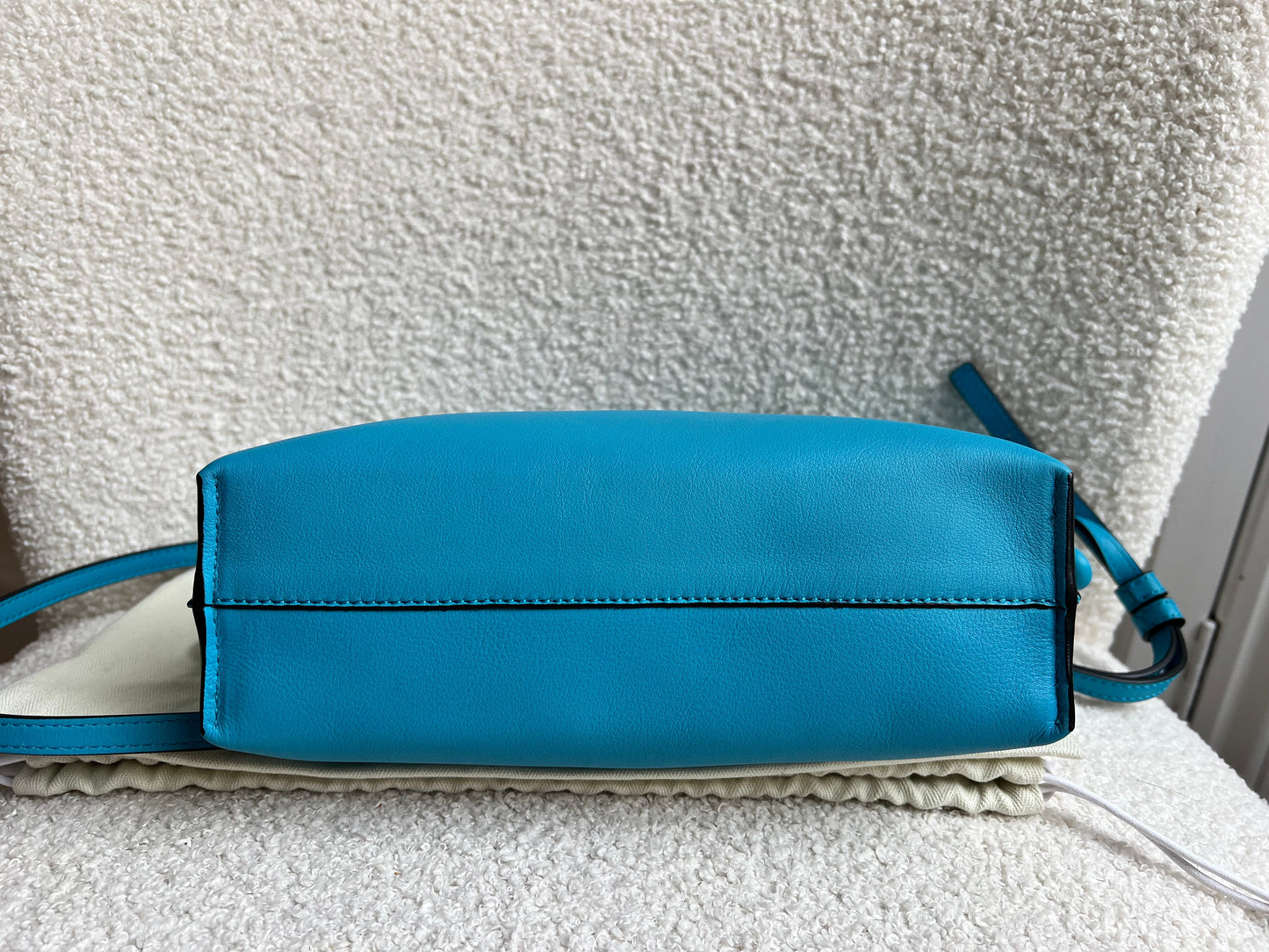 Loewe Cyan Mini Flamenco Clutch Bag (RRP £1800)