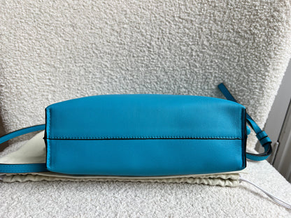 Loewe Cyan Mini Flamenco Clutch Bag (RRP £1800)