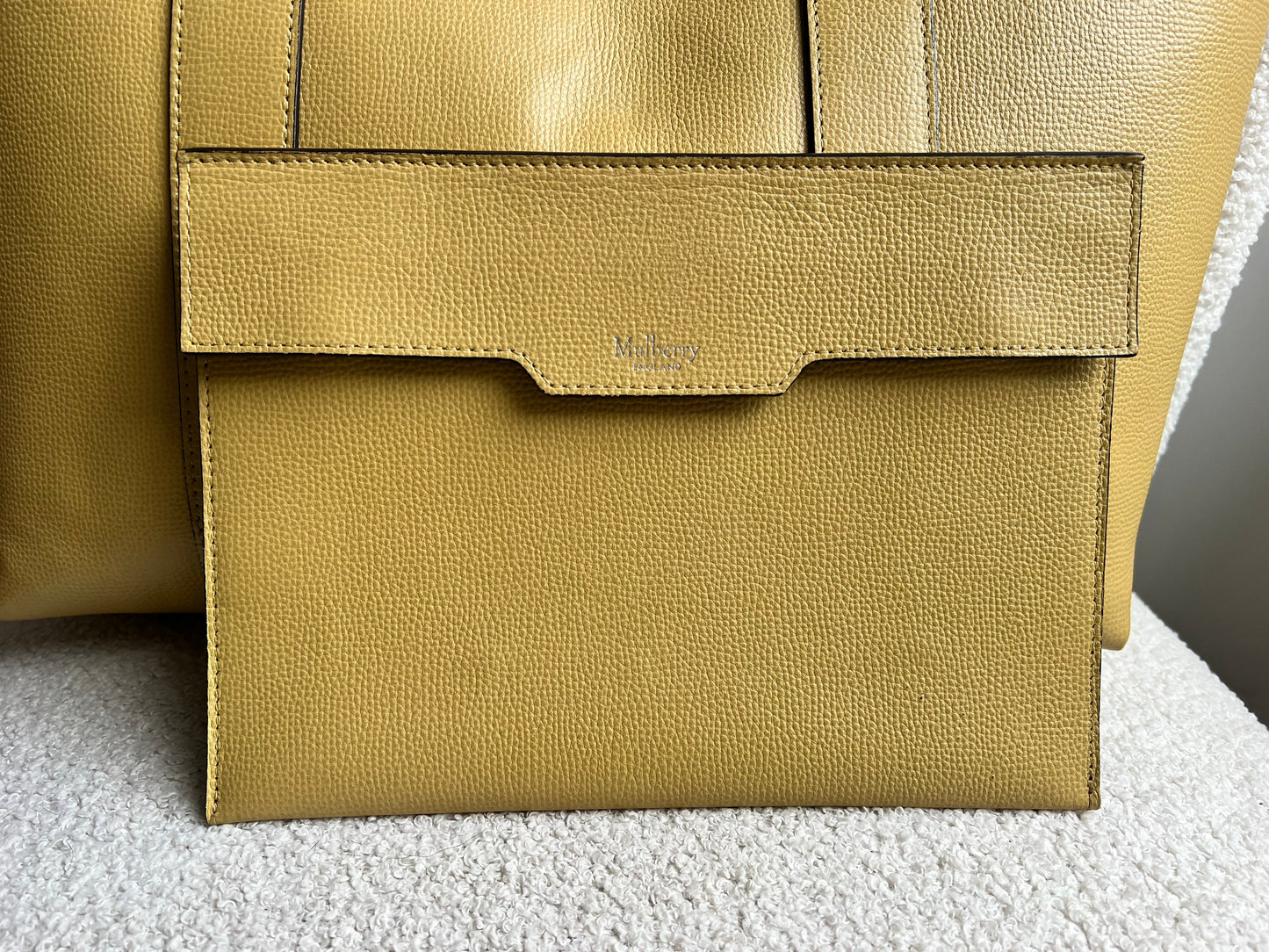 Mulberry Mustard Yellow Bayswater Tote (RRP £795)