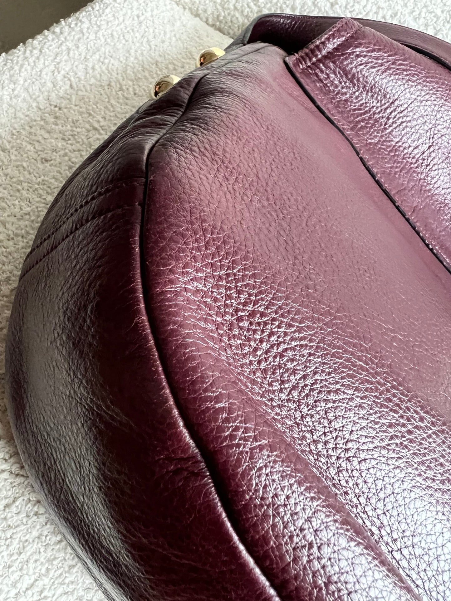 Mulberry Oxblood Daria Satchel (RRP £795)