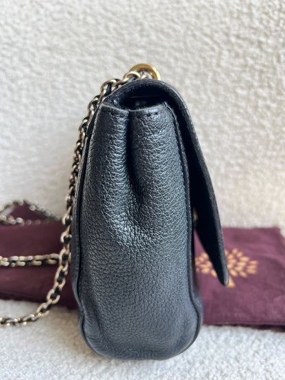 Mulberry Black Regular Lily with Hardware (RRP £995)