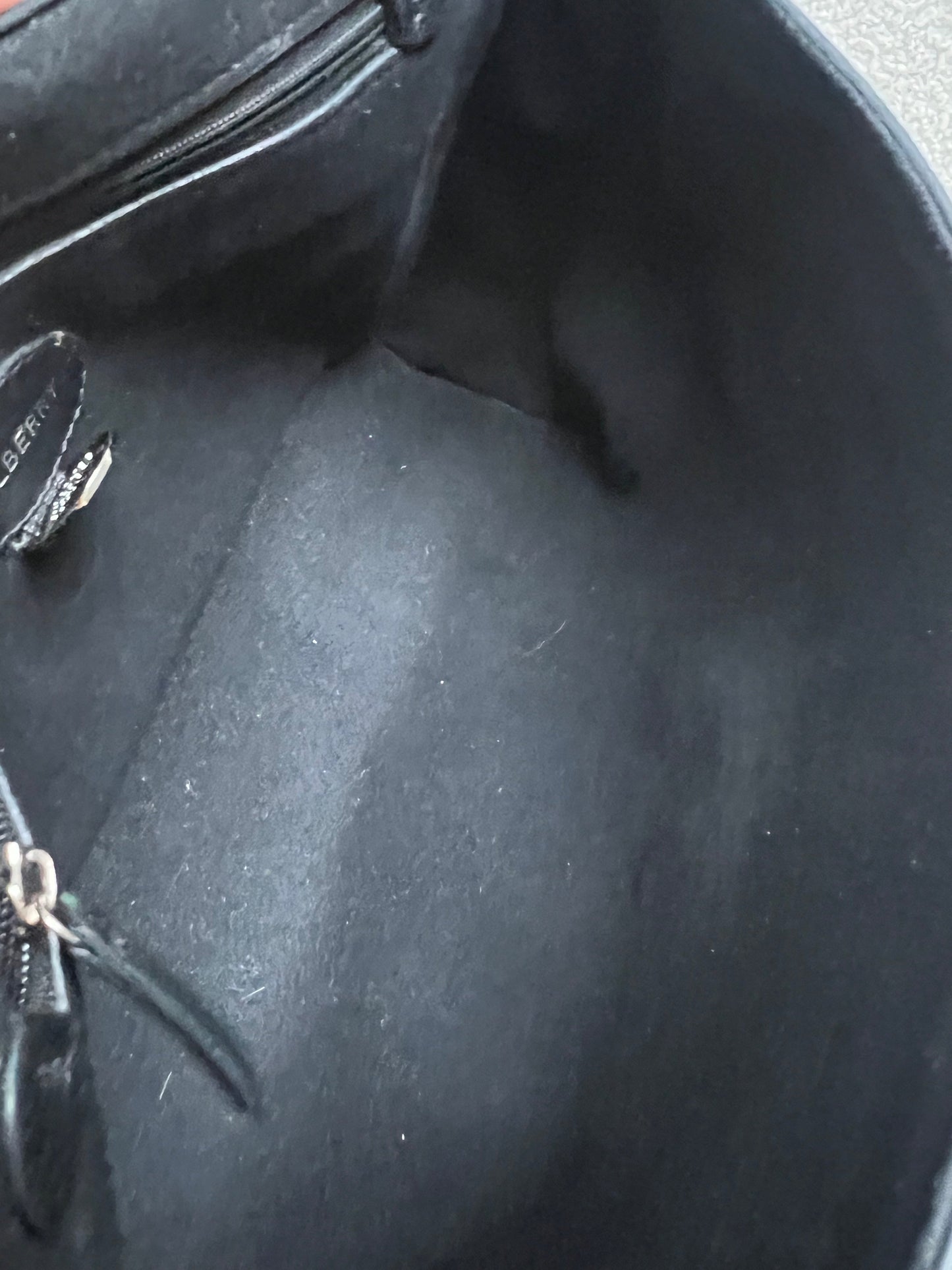Mulberry Black Medium Lily with Silver Hardware (RRP £1095)