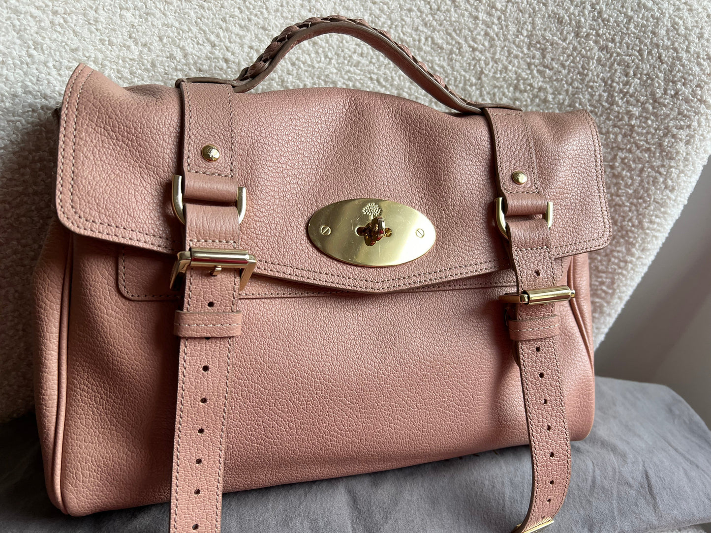 Mulberry Rose Petal Regular Alexa (RRP £1100)