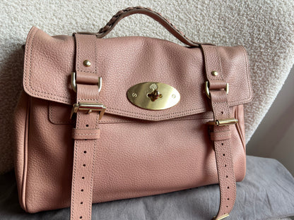 Mulberry Rose Petal Regular Alexa (RRP £1100)
