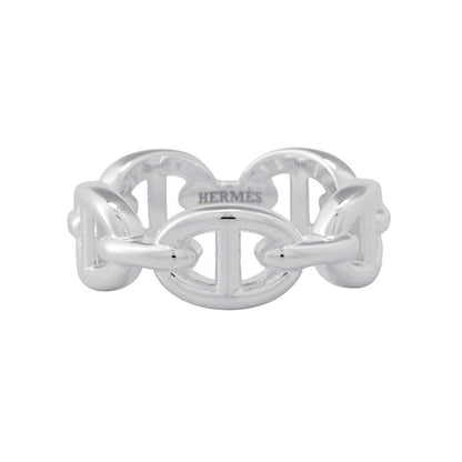 HERMES Chaine d'Ancre Anchene Ring Size PM/51 SV925