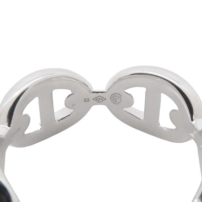 HERMES Chaine d'Ancre Anchene Ring Size PM/53 SV925