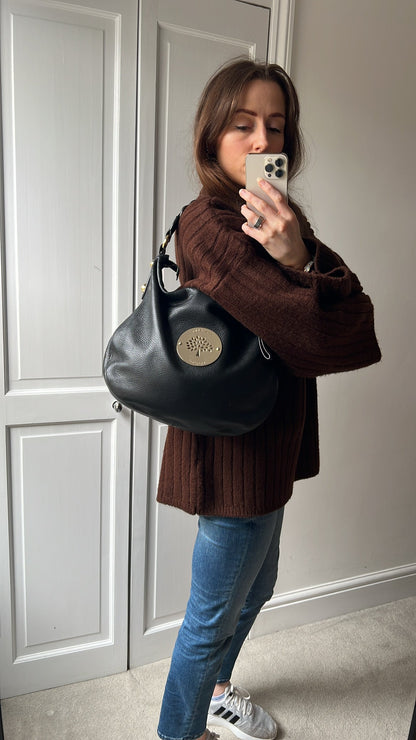 Mulberry Black Daria Hobo (RRP £795)