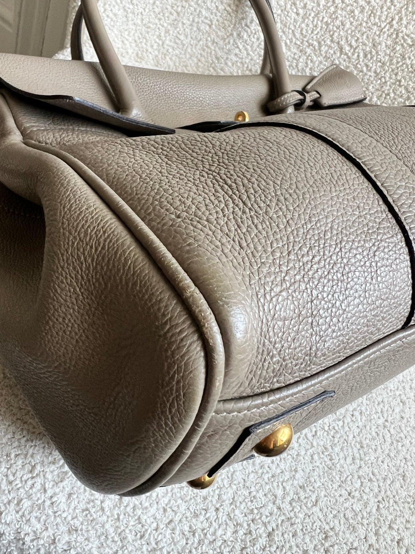 Mulberry Solid Grey Bayswater (RRP £1095)