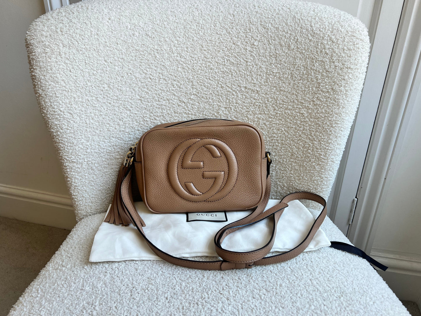 Gucci Rose Beige Soho Disco (RRP £1050)