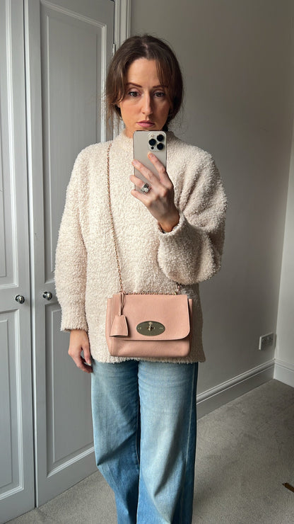 Mulberry Rose Petal Regular Lily with Gold Hardware (RRP £995)