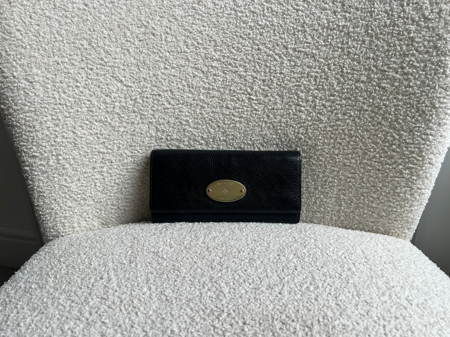 Mulberry Black Continental Wallet (RRP £345)