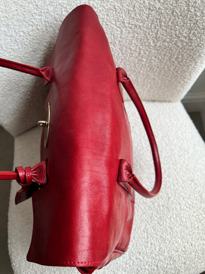 Mulberry Red Bayswater (RRP £1095)