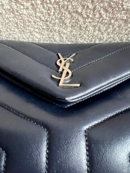Yves Saint Laurent (YSL) Navy Blue Toy Lou Lou (RRP £1350)