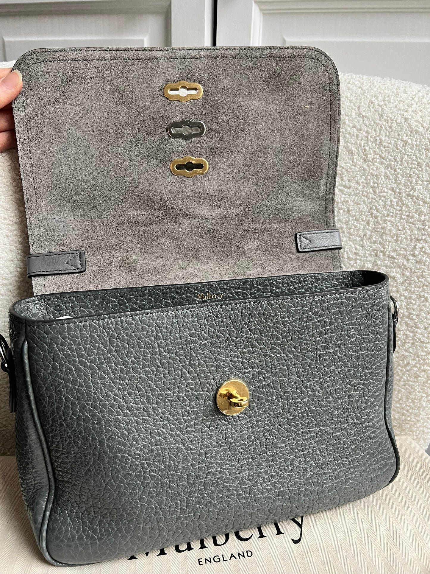 Mulberry Charcoal Bryn (RRP £1095)