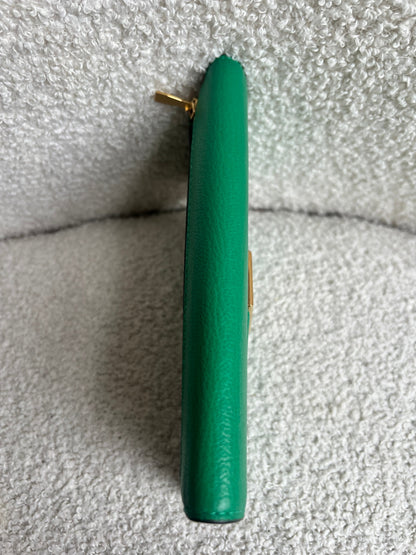 Mulberry Green Sadie Continental Wallet