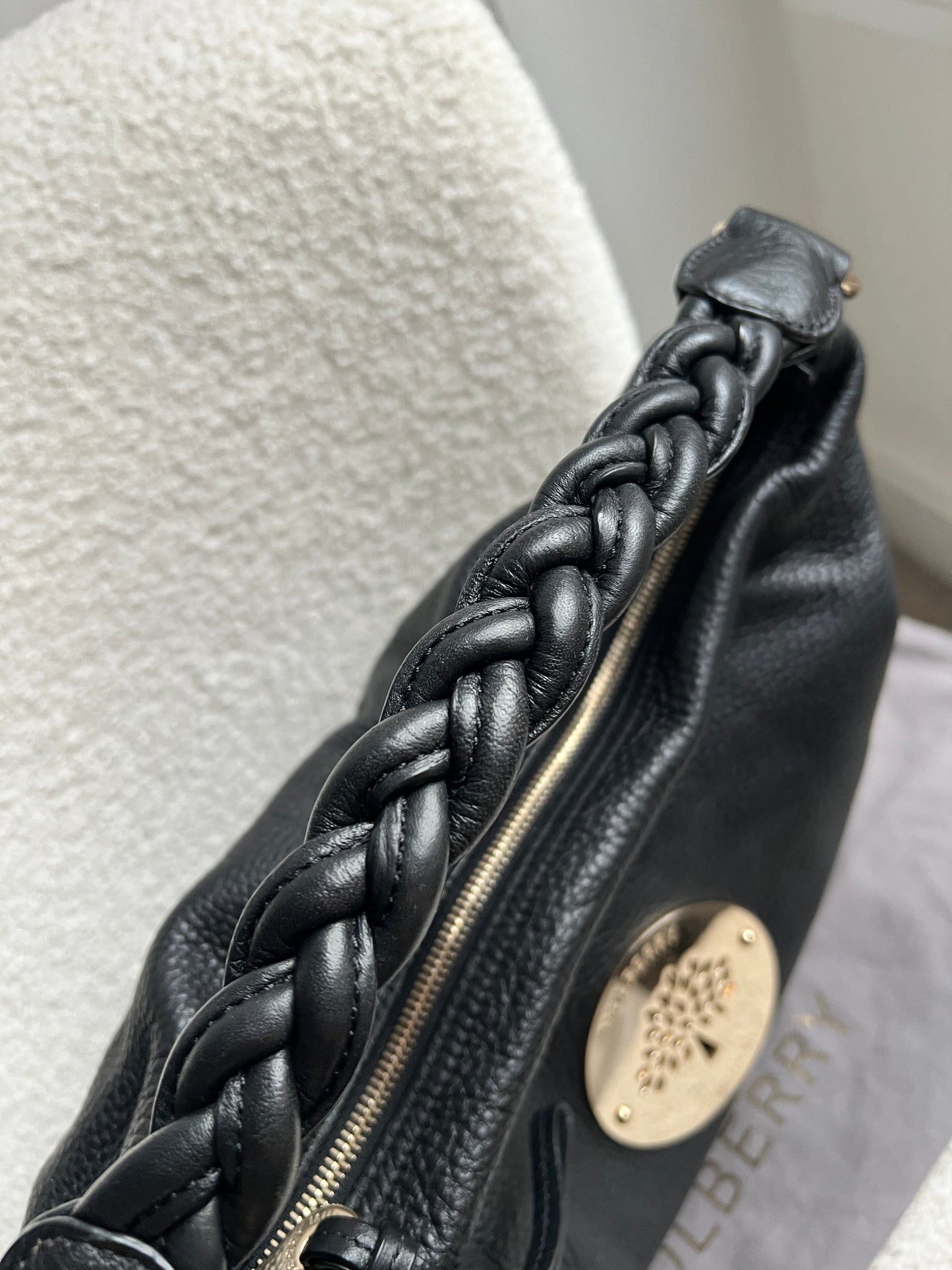 Mulberry Black Daria Hobo (RRP £795)