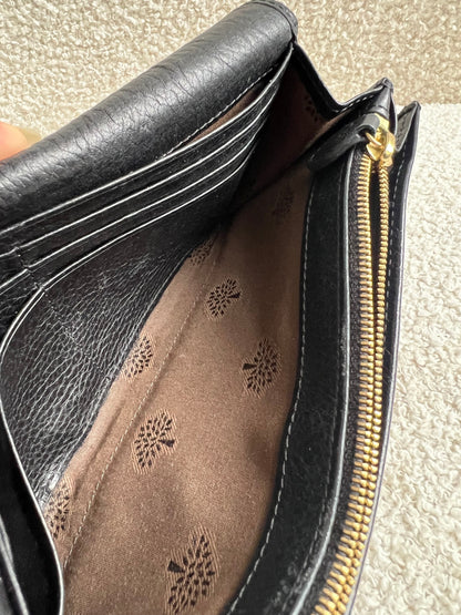 Mulberry Black Continental Wallet (RRP £345)