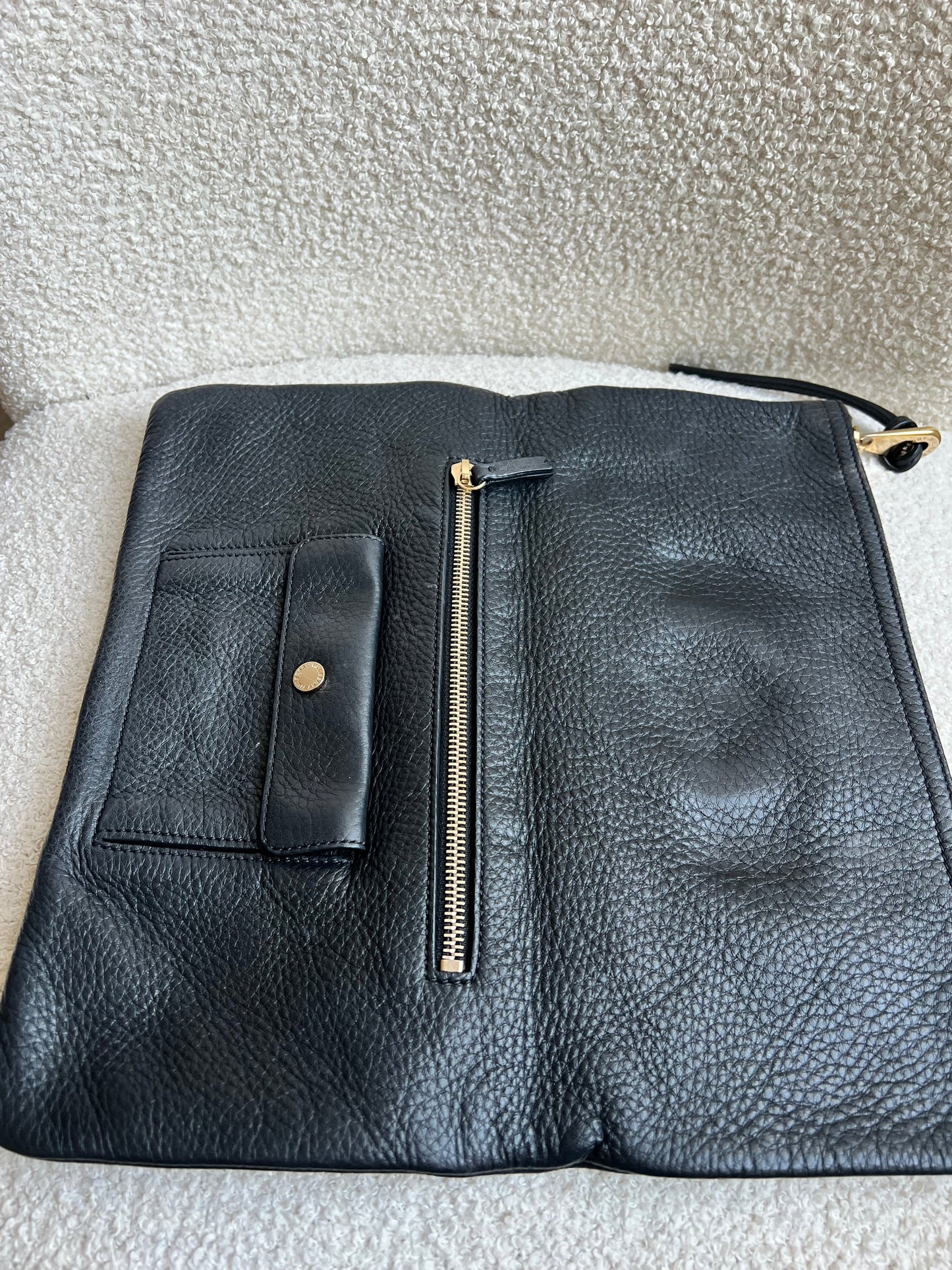 Mulberry Black Daria Clutch (RRP £550)