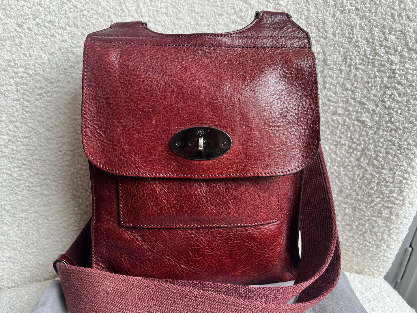 Mulberry Small Oxblood Antony