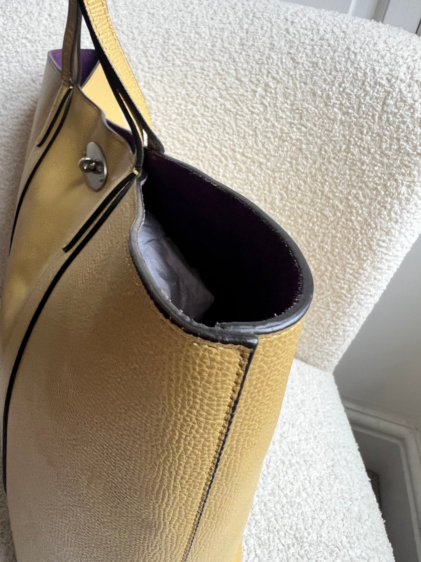 Mulberry Mustard Yellow Bayswater Tote (RRP £795)