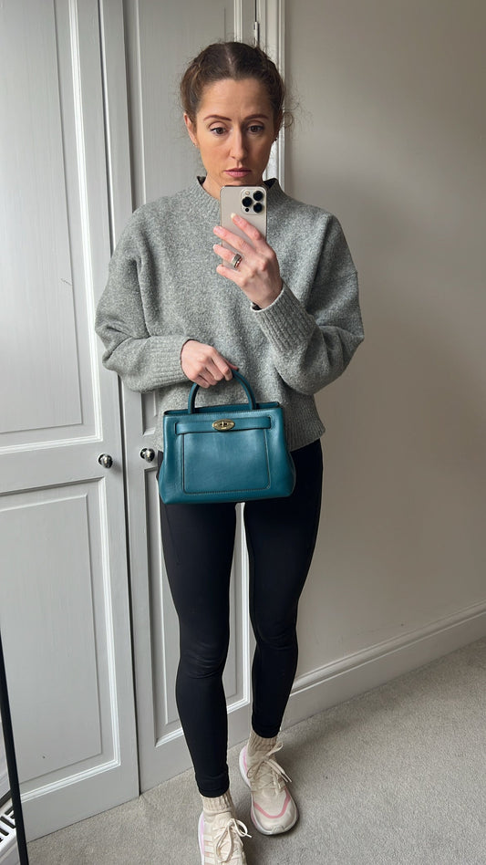 Mulberry Titanium Blue Small Islington (RRP £995)