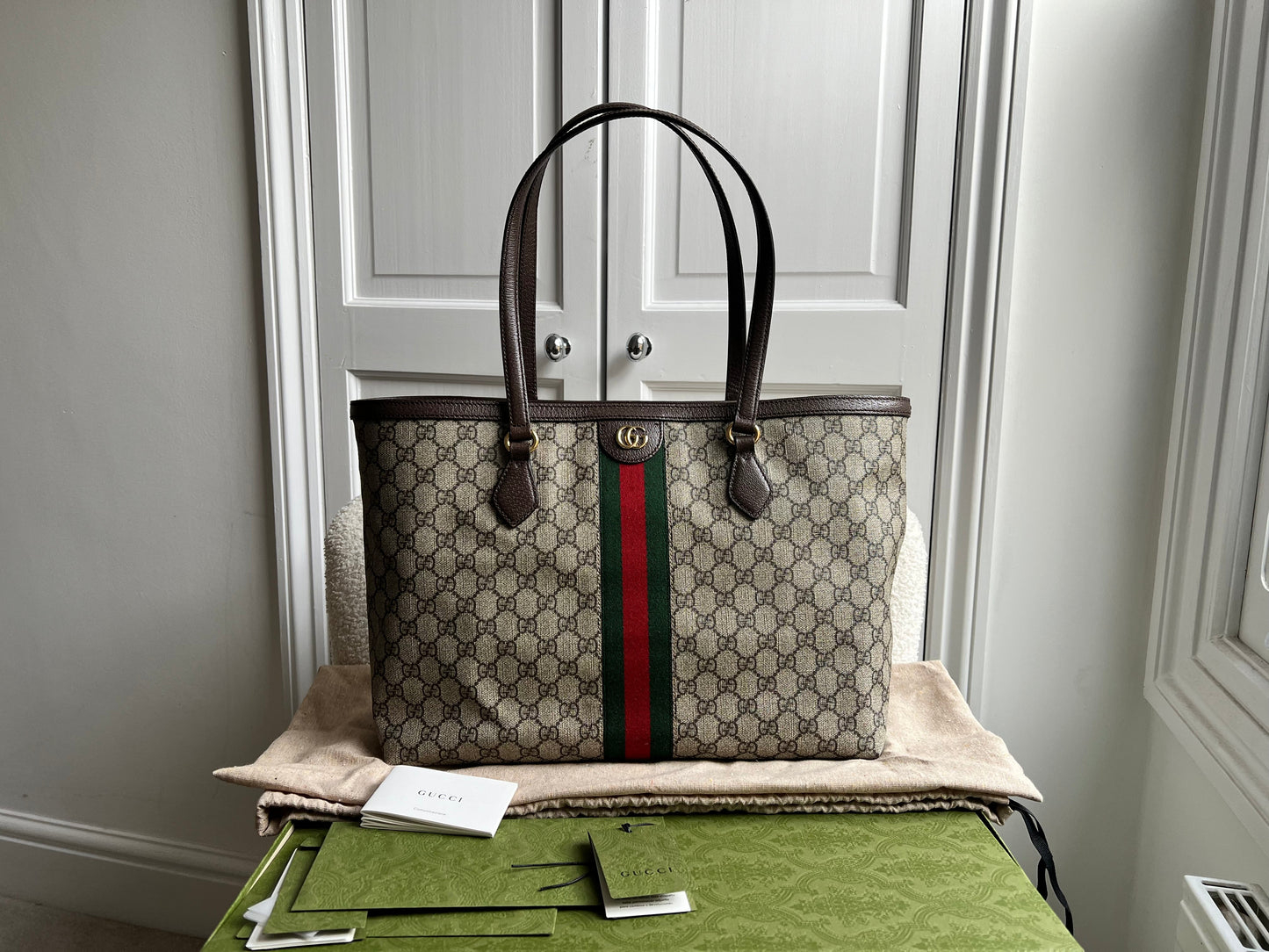 Gucci Ophidia GG Supreme Tote (RRP £1440)