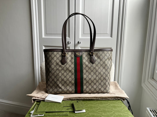 Gucci Ophidia GG Supreme Tote (RRP £1440)