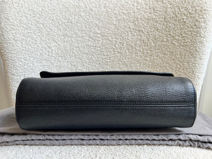 Mulberry Black Medium Lily with Silver Hardware (RRP £1095)