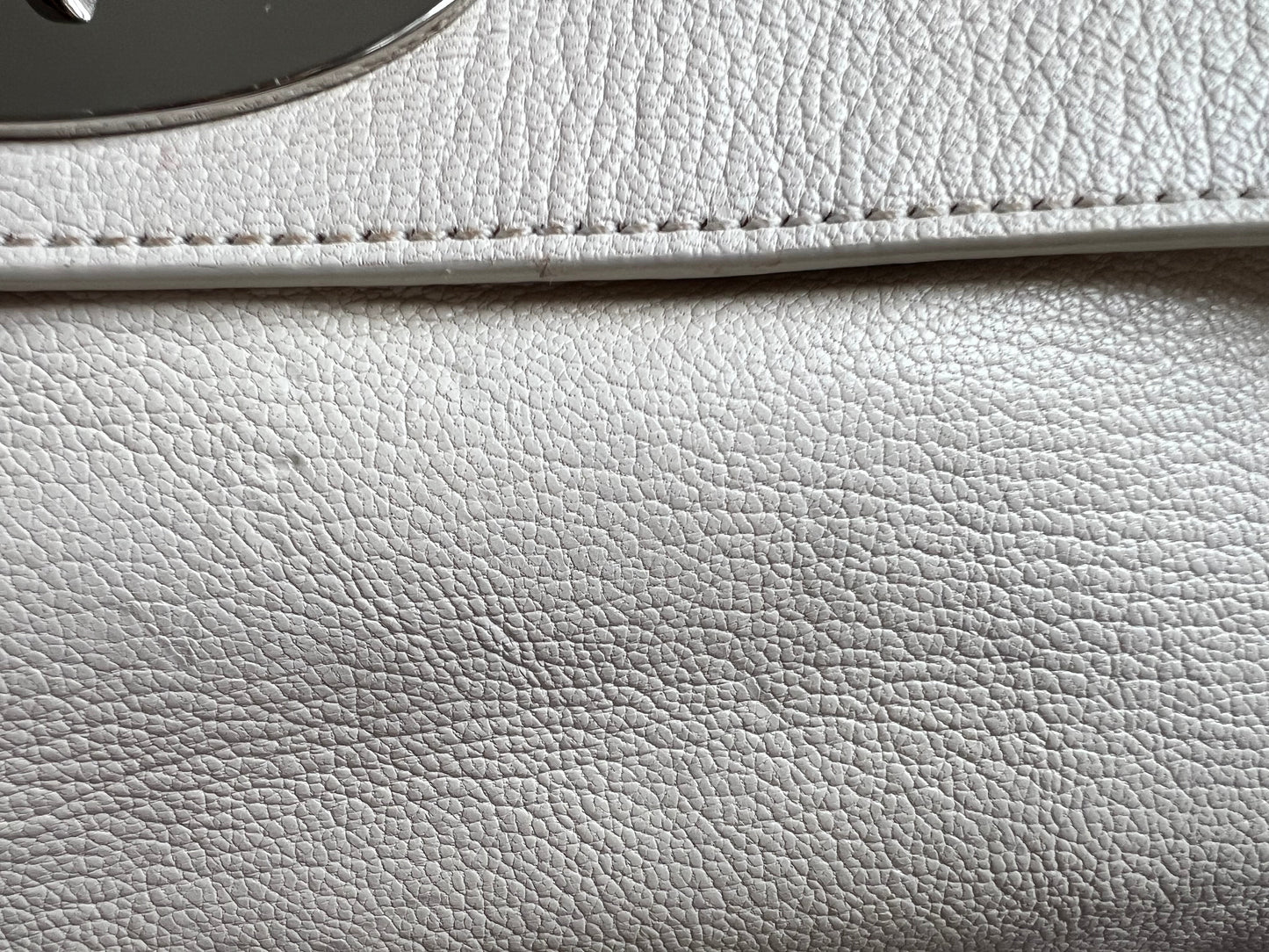 Mulberry Cream Clemmie Clutch (RRP £695)