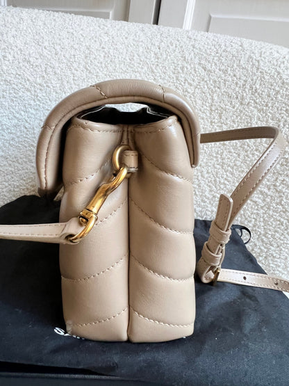 Yves Saint Laurent (YSL) Dark Beige Toy Lou Lou (RRP £1,350)