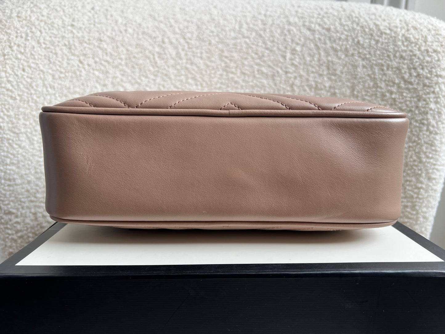 Gucci GG Marmont Dusty Pink Small Shoulder Bag (RRP £1440)
