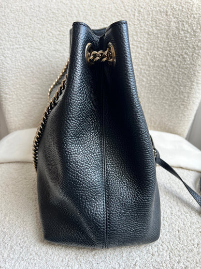 Gucci Black Soho Chain Tote (RRP £1350)