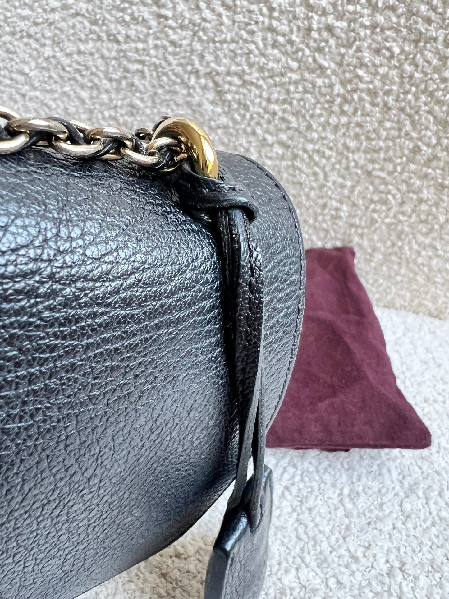 Mulberry Black Regular Lily with Hardware (RRP £995)