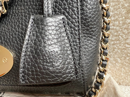 Mulberry Black Regular Top Handle Lily (RRP £1095)
