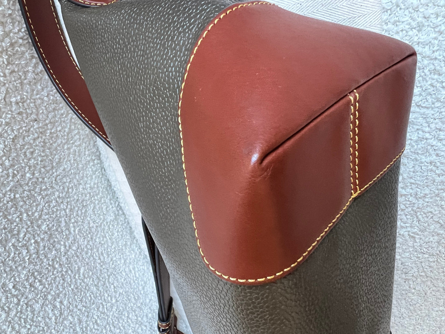 Mulberry Heritage Crossbody Clipper Eco Cognac Scotchgrain
