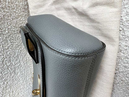 Mulberry Charcoal Grey Regular Lily with Gold Hardware (RRP £995)