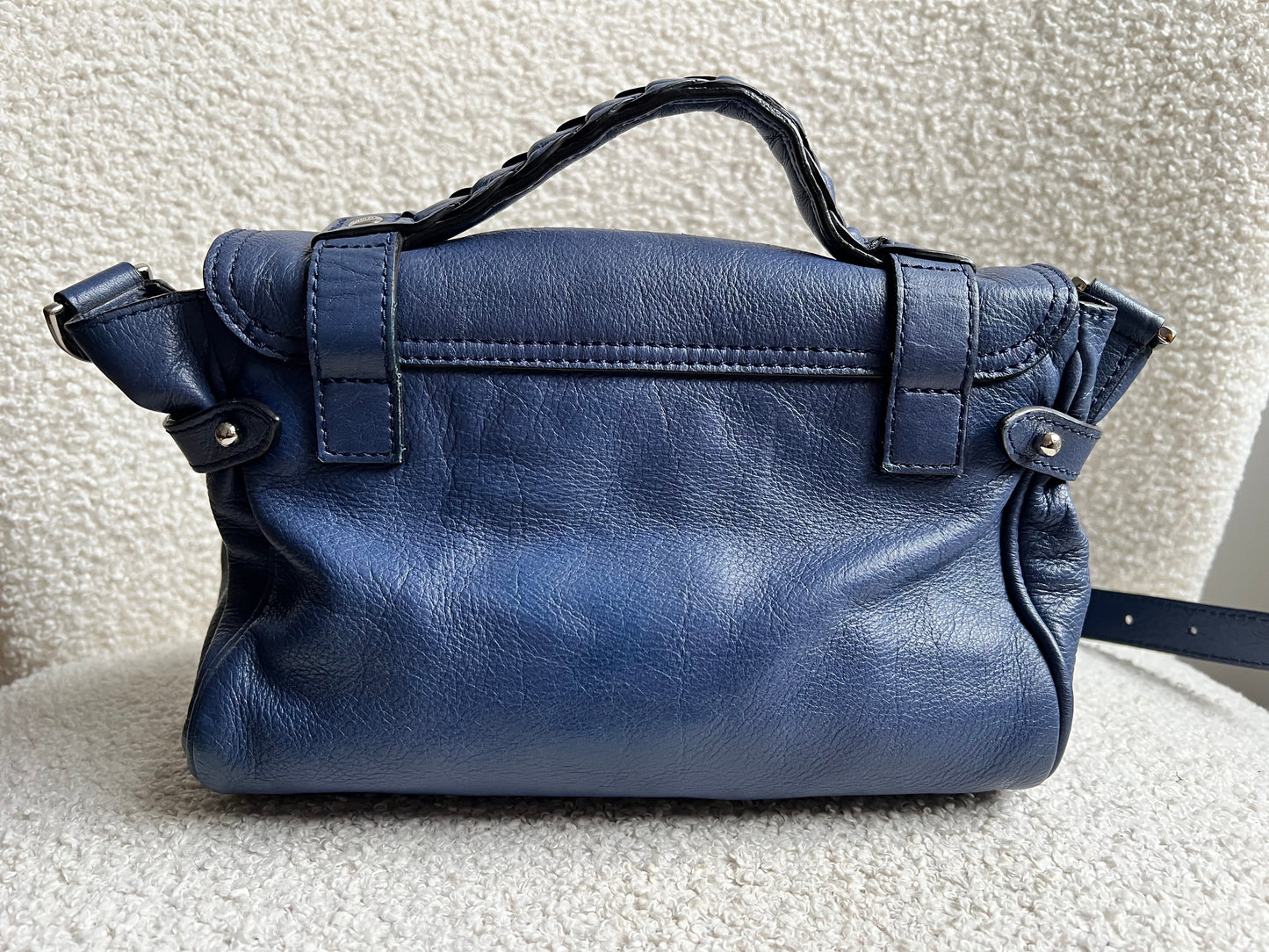 Mulberry Slate Blue Mini Alexa (RRP £850)