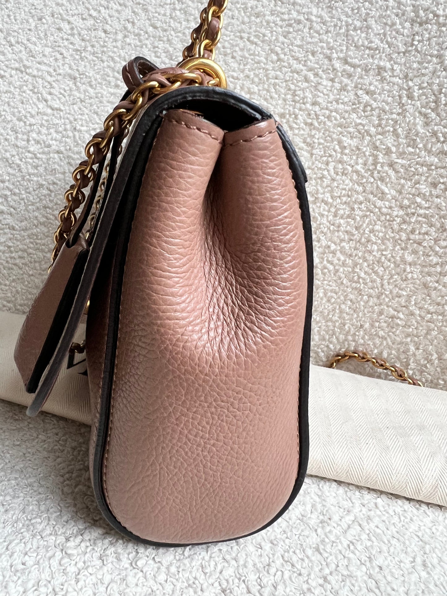 Mulberry Dark Blush Regular Lily with Gold Hardware (RRP £995)